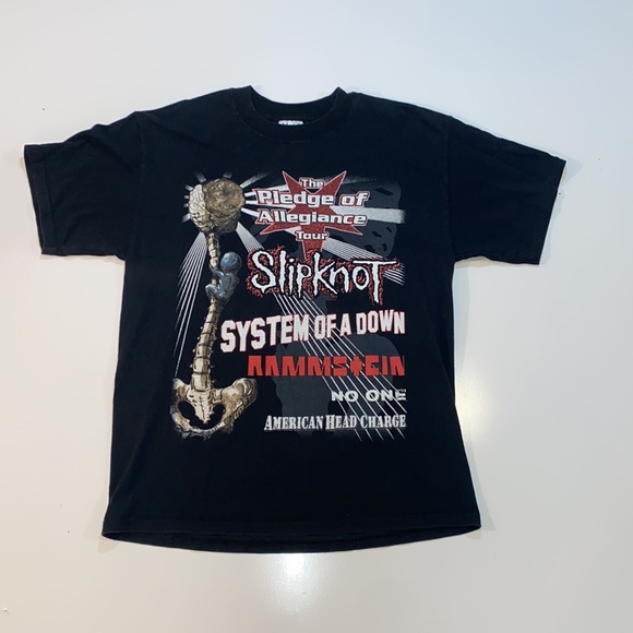 Slipknot 2001 System of a Down POA tour shirt - Picture 3 of 7